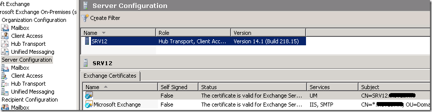CfgUMCert@ExchangeUM